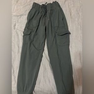 Grey Cargo sweats size M